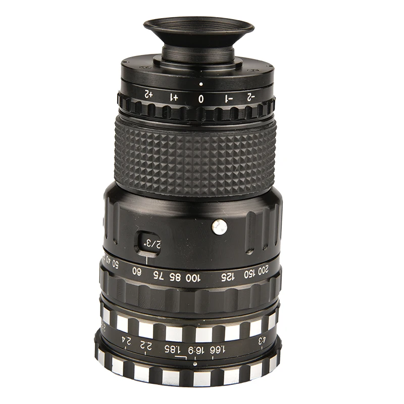 Vlogmagic-Visor Profissional de Diretor Grande com Ajuste de Diopter, Cinema ou DP, 52mm, 11X