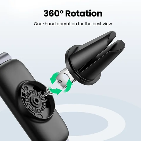 Ugreen Автомобильный держатель для телефона 360° для iPhone и Samsung — детальный вид товара