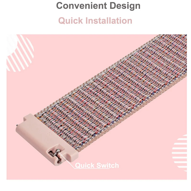 حزام لساعة Amazfit Bip Pace ، Garmin Vivoactive 4 ، ساعة GT2e GT2 ، سوار ساعة ، سوار Amazfit ، 46 ، 20 ، watchie 22