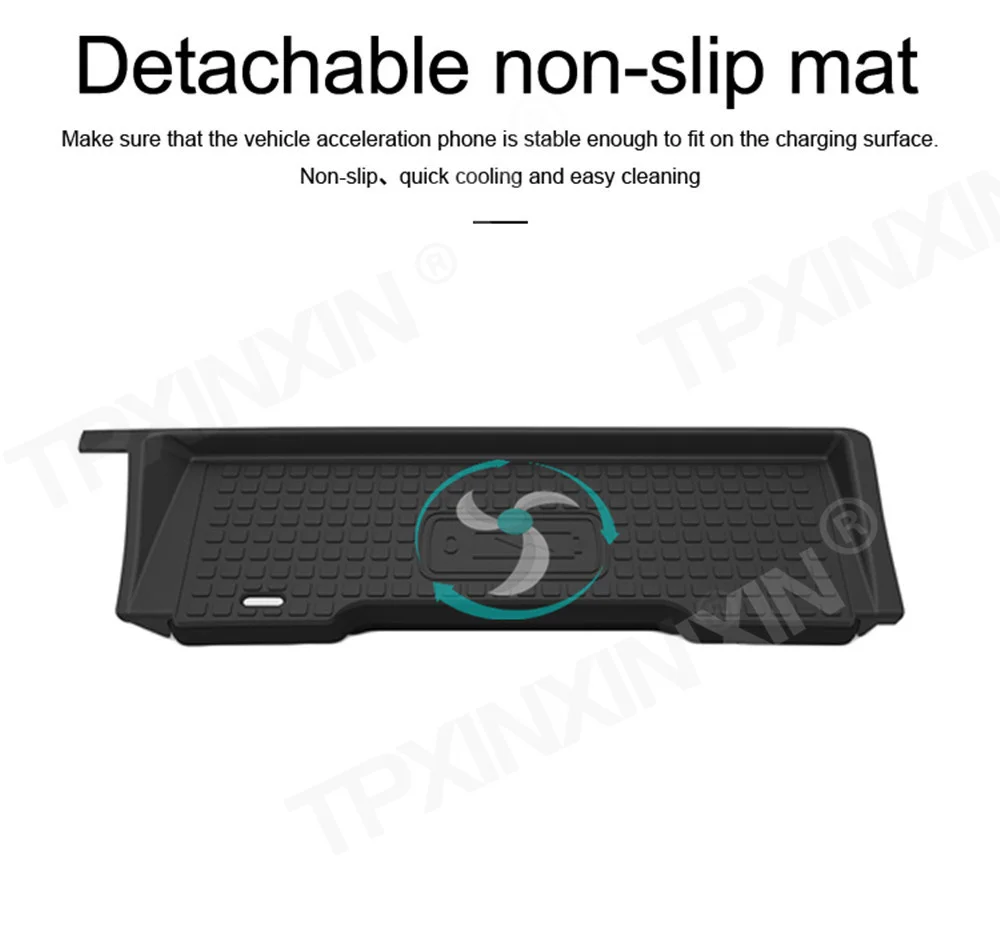 QI Car Wireless Charger For BMW 3 Series 4 Series 2016 2017 2018 2019 Infrared Wireless Charging Car Phone Holder For Iphone