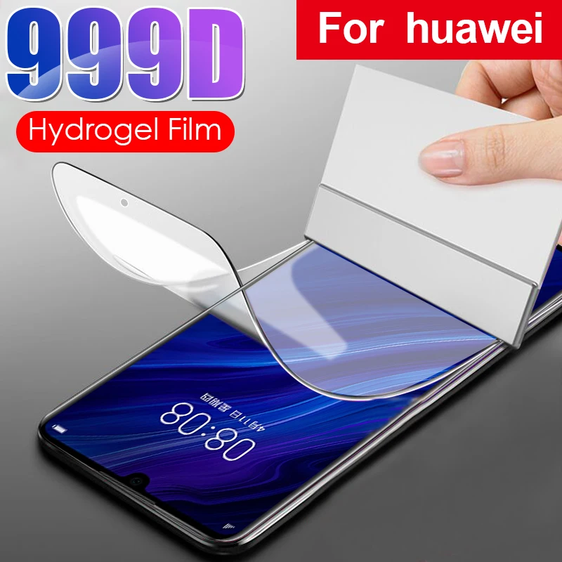 protective on honor 8 lite screen protector Hydrogel Film glas for huawei honer 8 light 8lite 5.2 huawey huwei hawei huawi onor