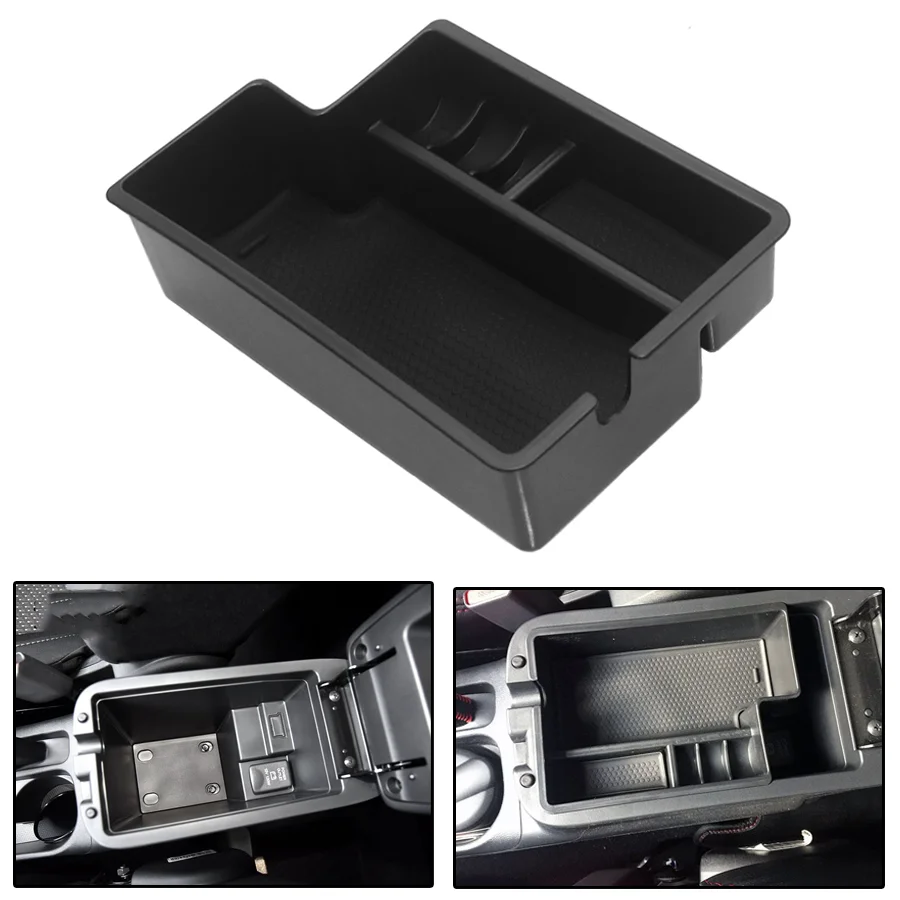 Car Armrest Storage Box Holder Center Console Organizer For Mitsubishi Outlander Sport RVR ASX 2010 2011 2012 2013 2014 2015