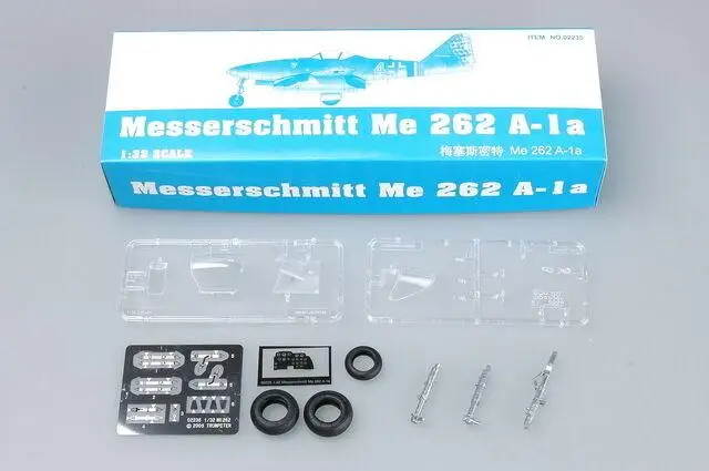 Maquette Plastique à Assembler Me 262A-2a Messerschmitt Me 262 A-1a