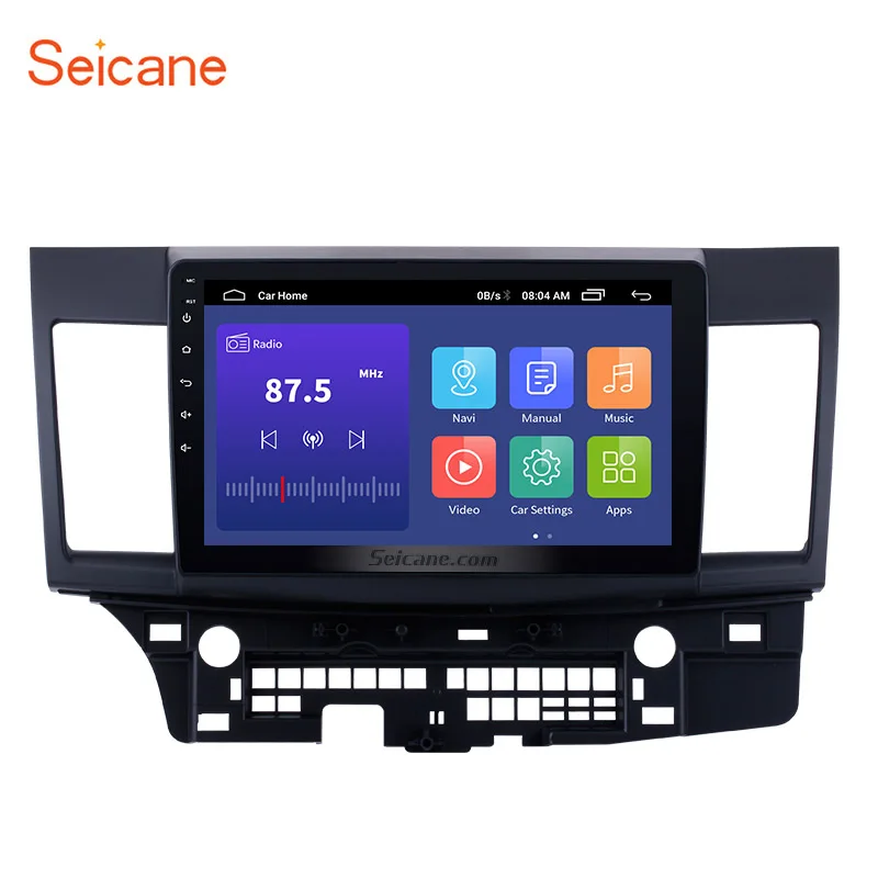 Android 4G Car Radio For Mitsubishi Lancer 2007-2012 Car Radio Multimidia Video Player Navigation GPS 2 Din QLED DSP Carplay