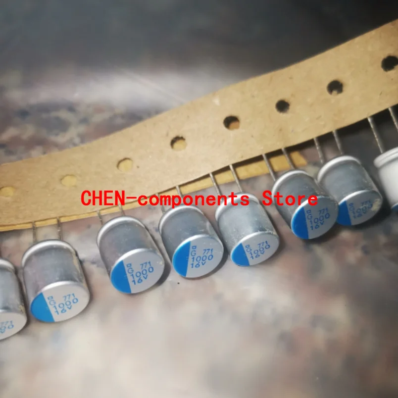 

20PCS NEW CHEMI-CON PSG 16V1000UF 10X12.5MM Motherboard Solid Polymer Capacitor 1000uF/16v 105degrees 1000UF 16V NCC