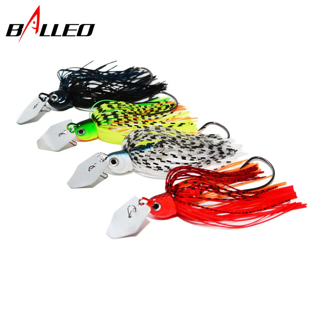 13g/16g/19g  Fishing Lure  Spinner Bait Wobbler Buzzbait Chatte Bait Artificial rubber Skirt Chatter bait For Bass