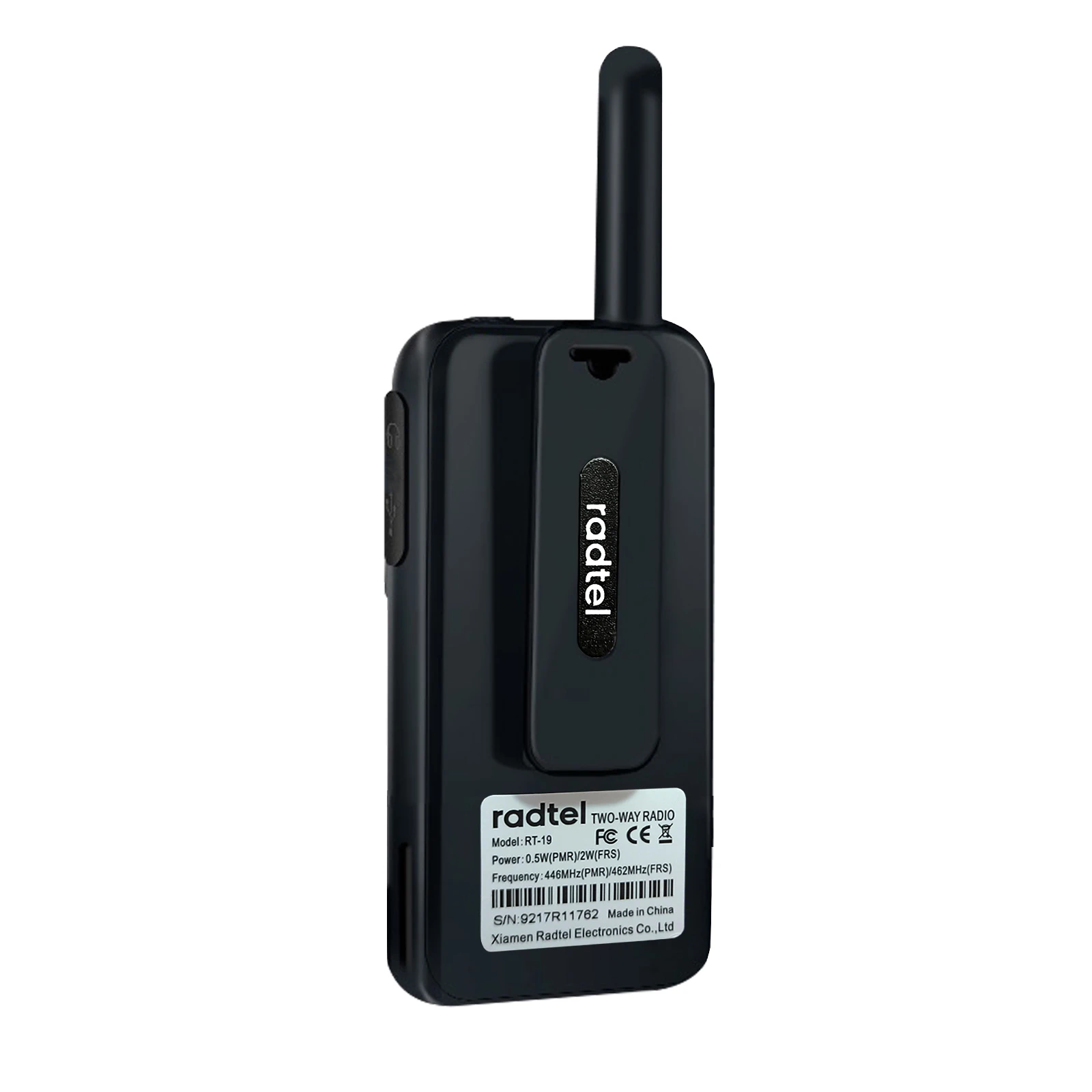 Imagem -04 - Radtel-mini Walkie Talkie para Crianças Rádio Portátil em Dois Sentidos Pmr Frs Long Range Walkie Talkie para Caminhadas Computador Rt19 Kd-c70