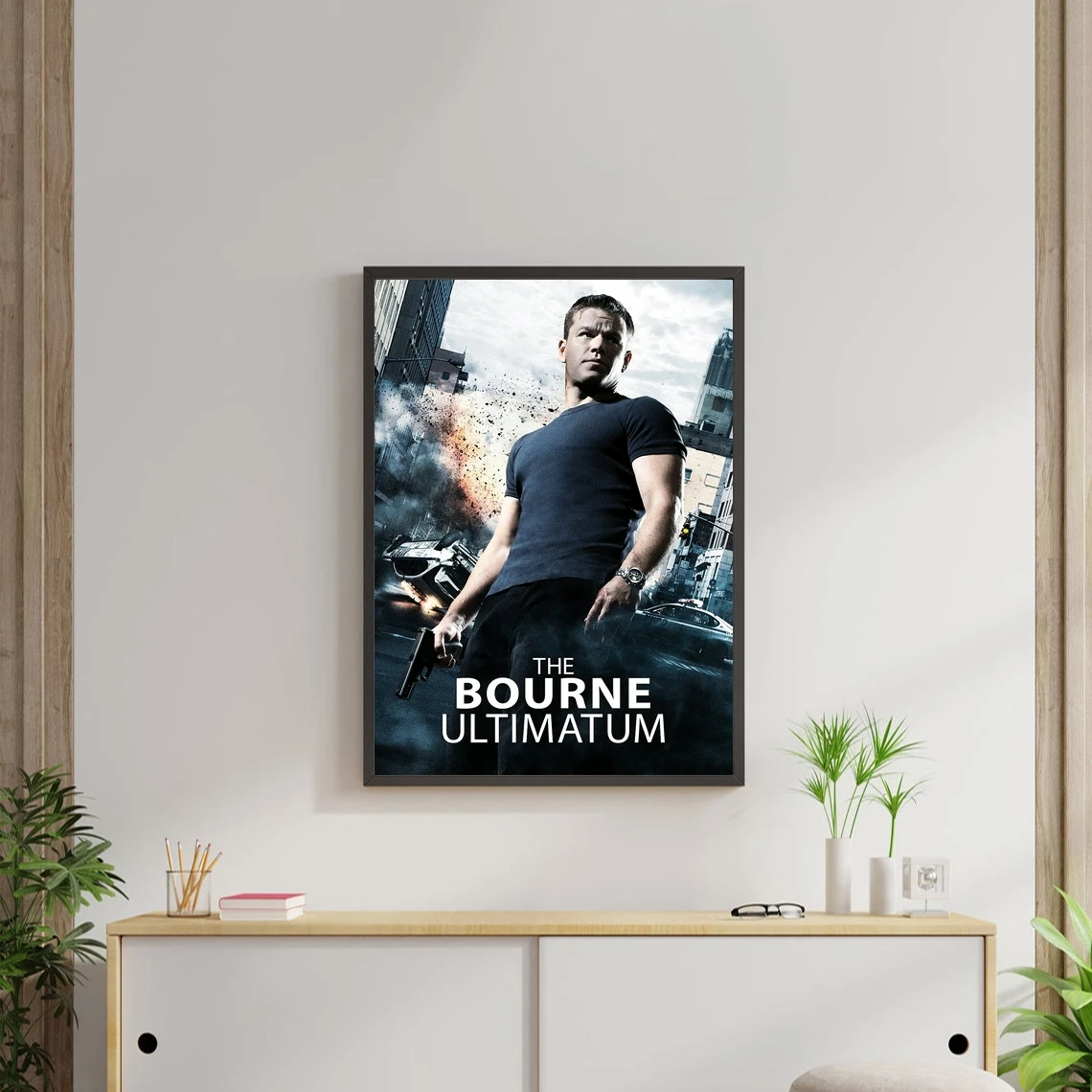 بورن ألتيماتوم غطاء الفيلم المشارك الفن طباعة حائط لوح رسم صور غرفة المعيشة ديكور المنزل (بدون إطار)