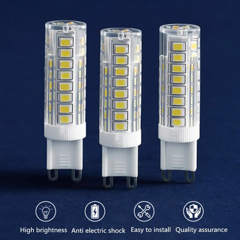 

G9 E14 G4 Led Lamp 7W 9W 12W Warm/Cold White AC220V-240V 360 Degree Beam Angle Mini LED Bulb Light