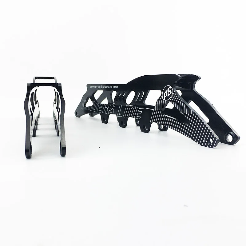 Powerslide Inline Skates Frame 3x125 4x110 3x110 4x100 3x100 4x90 3x90 4x84 mm Speed Skate Aluminium Alloy CNC 150-195 Chassis