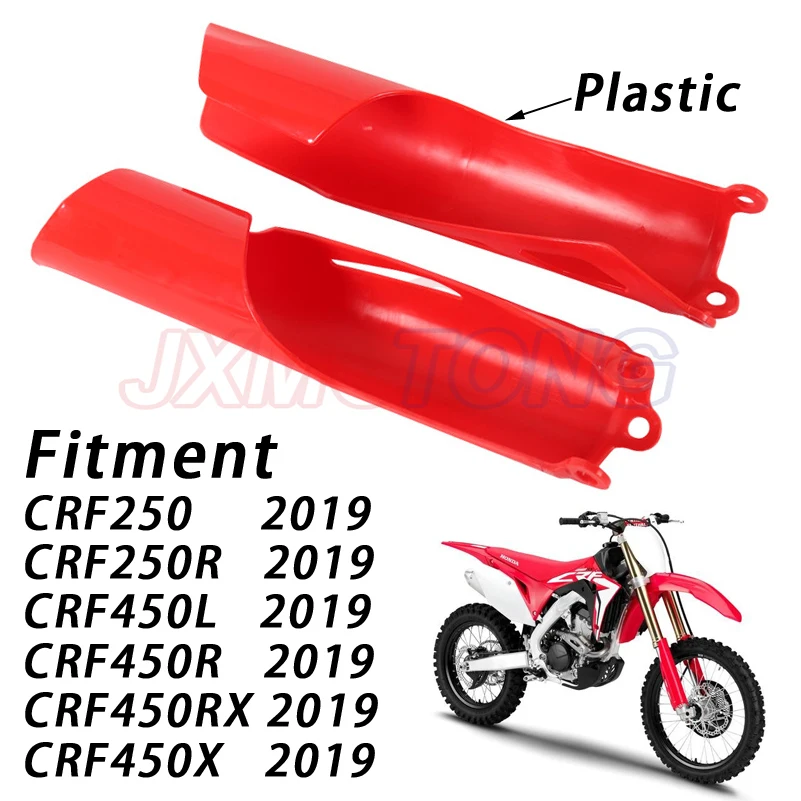 Front Fork Protector Shock Absorbing Wrap Cover Guard For Honda CRF250 CRF250R CRF450L CRF450R CRF450RX CRF450X CRF 250 2019