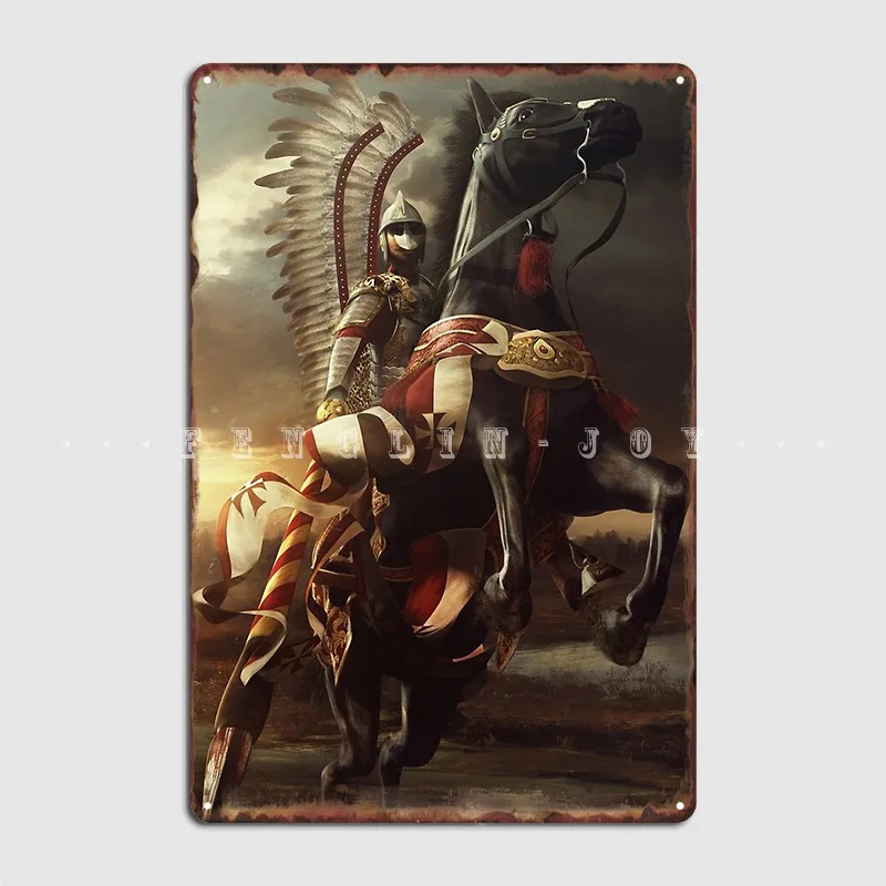 Hussar Metal Plaque Poster Cinema Living Room Living Room Create Plaques Tin Sign Posters