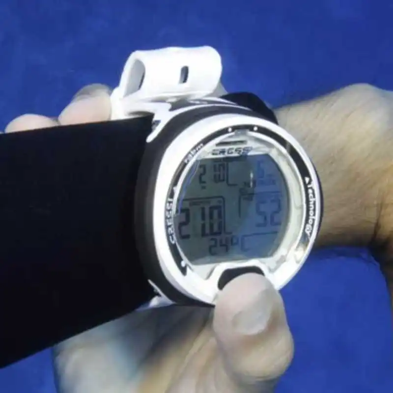 Cressi Leonardo Diving Computer Watch Dive Computer Air nitro x modalità di misurazione attrezzatura per immersioni subacquee FO2 PO2 regolabile