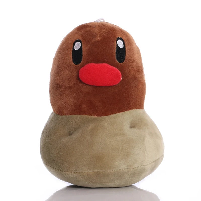 

1pcs 16cm kawaii Cartoon Diglett Plush Toys Doll kawaii Cartoon Pendant Soft Stuffed Toys for Children Kids Birthday Gift