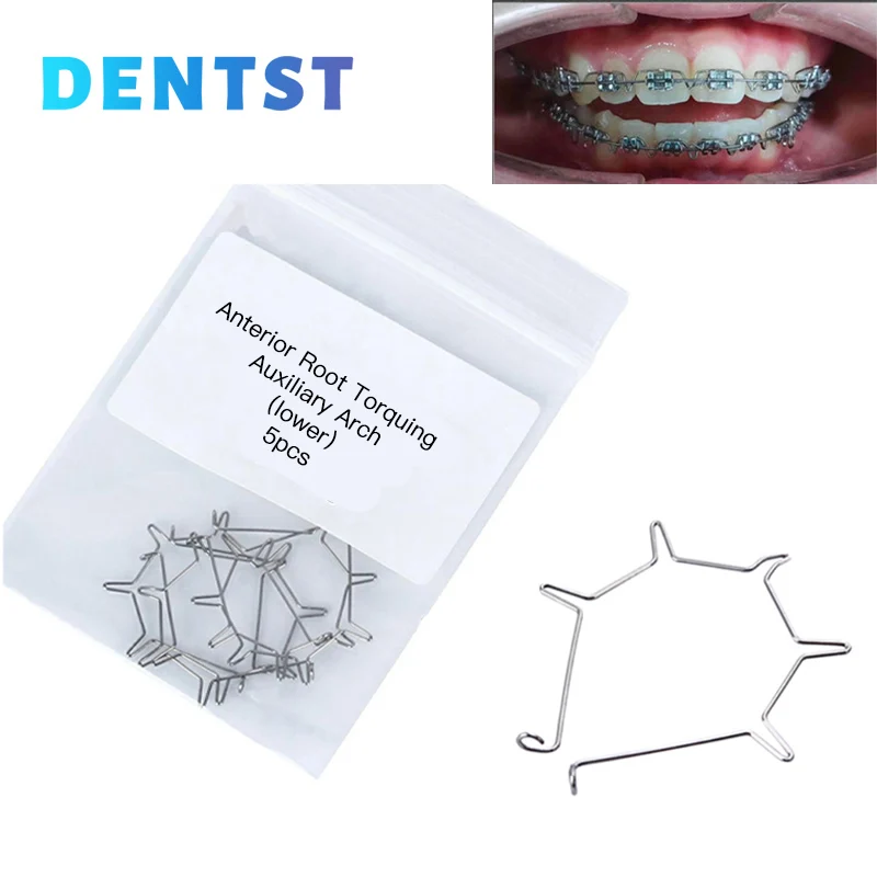 Dentst 5pcs/pack Dental Anterior Root Torquing Auxiliary Arch Small Middle Big Orthodontic Accessories Dental Supplier