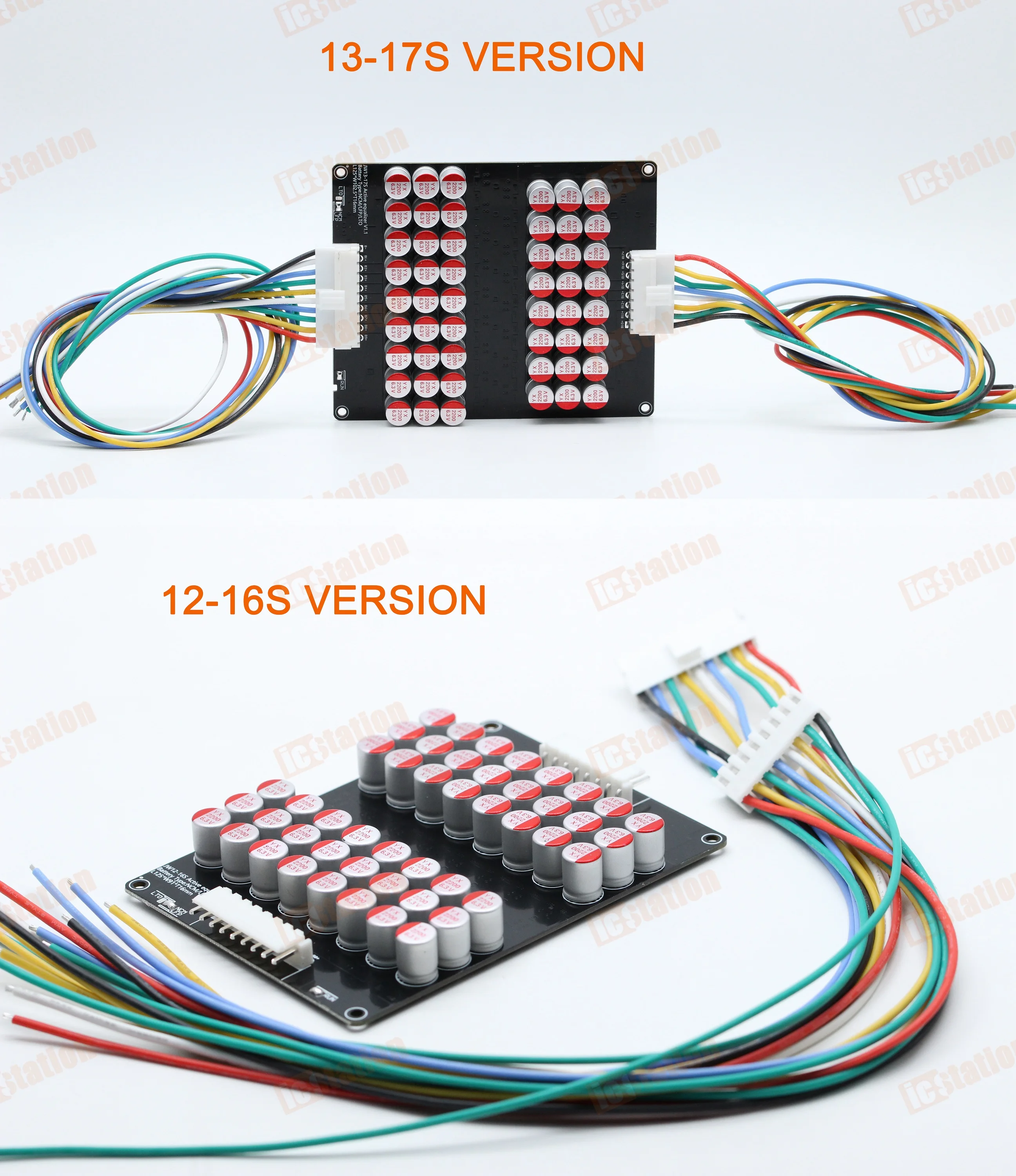 Активный Балансирующий эквалайзер для литий-ионных, литий-железо-фосфатных аккумуляторов 1 А, 3 А, 6 А