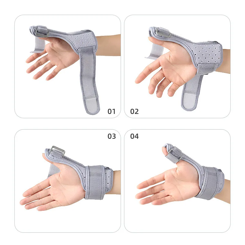 Thumb Spica Splint Stable Lightweight Breathable Pain Relief Thumb Wrist Stabilizer For Carpal Tunnel Sprains Tendonitis TK-ing