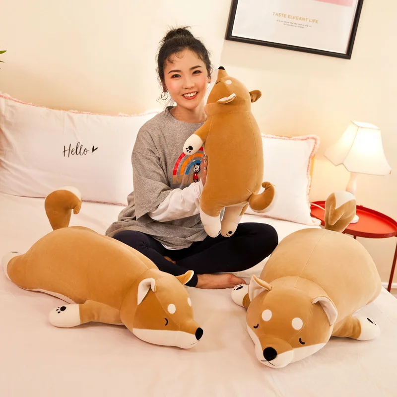 

Shiba Plush Toy Dog Doll for Office Party-Pillow to Sleep with Doll