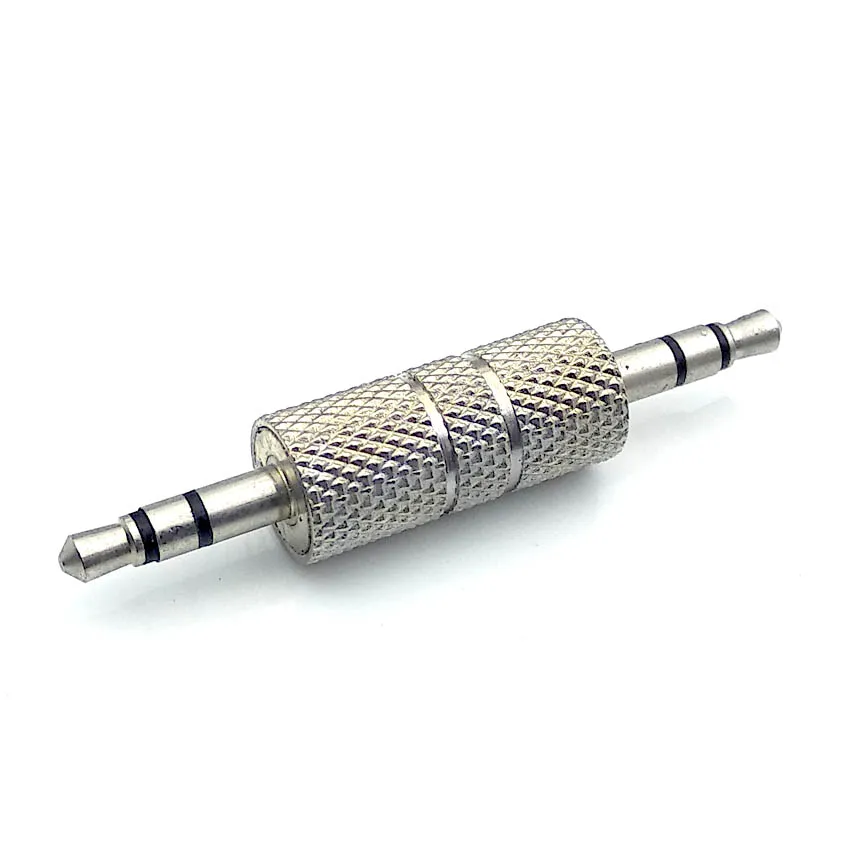 3.5mm Male to Male Stereo Audio Adapter Converter For MP3 3.5mm Jack Headphone Coupler for Bluetooth Car Audio AUX Connector