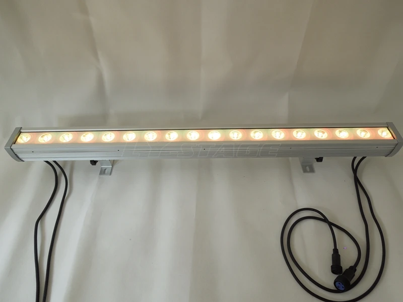 Projecteur LED RVB DMX 18x3W 3 en 1, 4 Pièces/Lot, Éclairage d'Extérieur Étanche IP65, pour Scène DJ Chang Bar