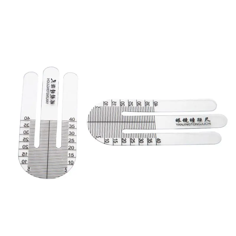 1Pair Optical PH Ruler Pupil Height Meter Optometry PH Tester for Hospital Tool K1AE