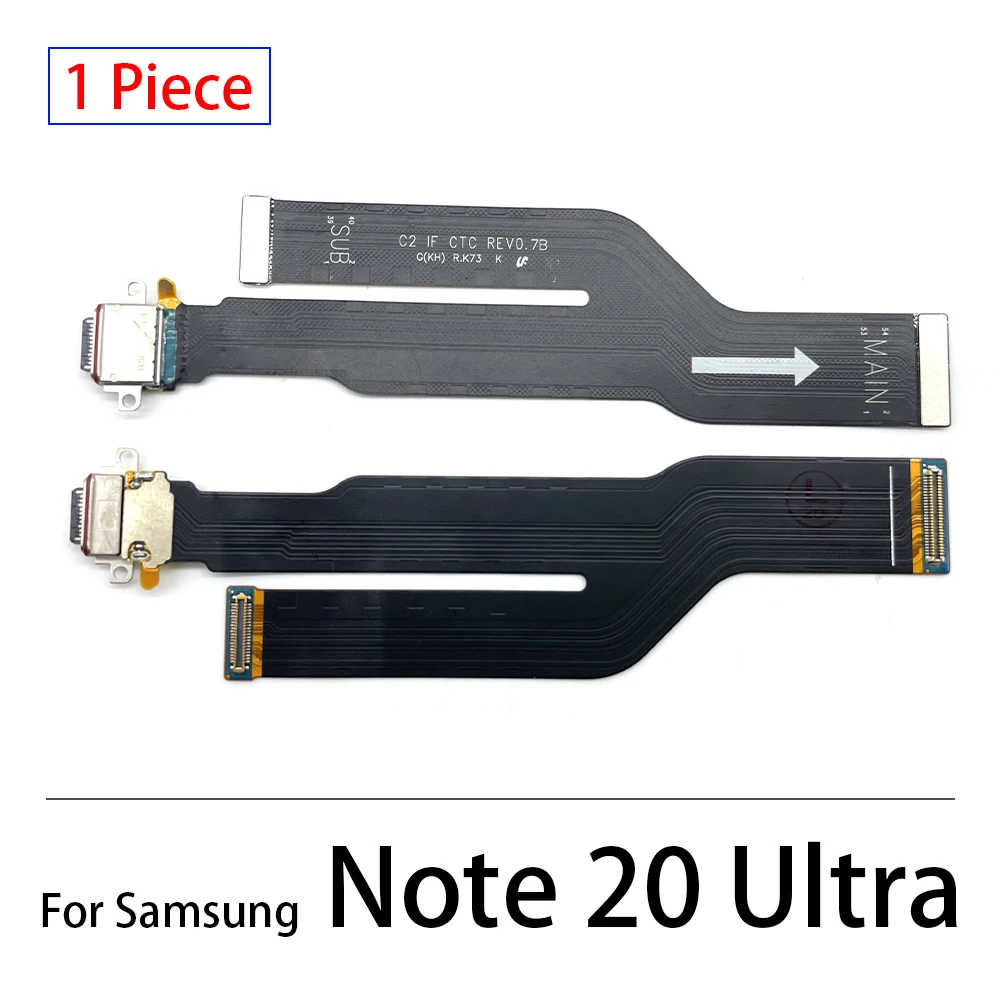 For Samsung Note 20 Ultra 8 9 10 Lite Plus N970F N950F N950U N960F USB Charging Connector Board Plug Port Dock Cable