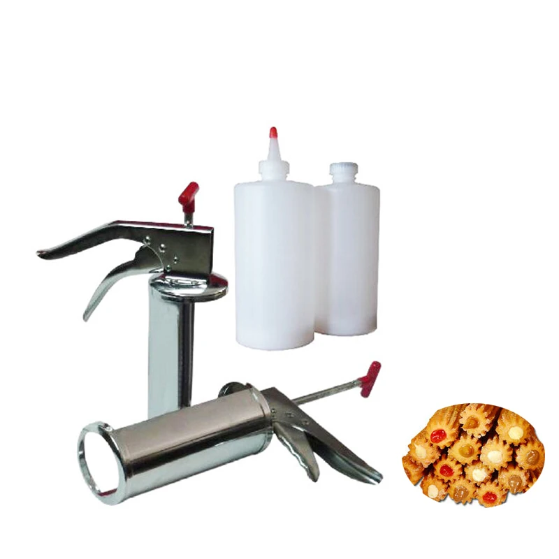 

1L Spanish Churros Filling Machine Jam Injector Small Churro Filler Stuffer Jam Cream Stuffing