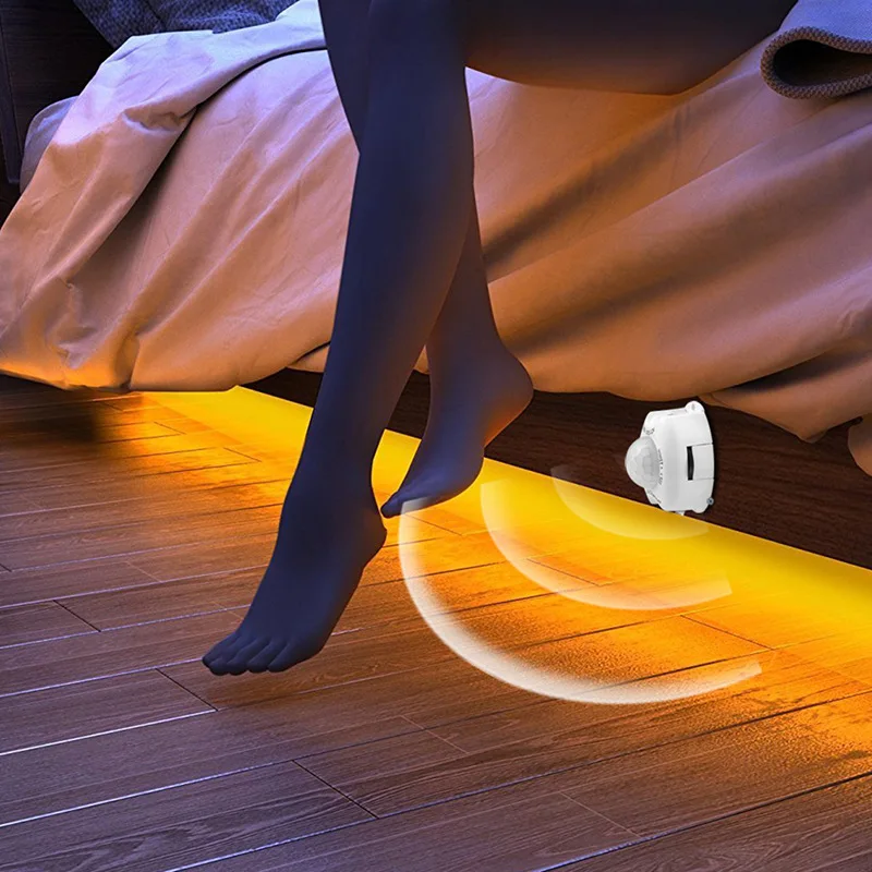6mm Flexible LED Neon Strip Light With Power Adapter Touch Dimmer Hand Sweep PIR Motion Sensor Switch Set