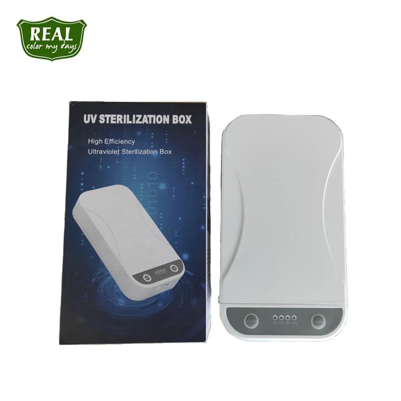 Caixa esterilizadora de alta temperatura com luz UV para óculos, joias, esterilizador de celular, máquina esterilizadora