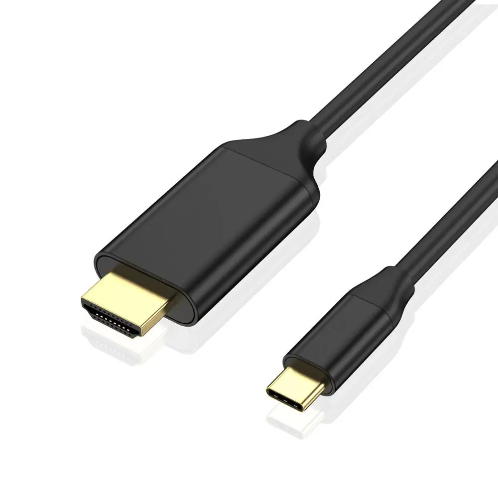 USB3.1 Type-C to HDMI 1.8m Cable Supports 4K 60hz Resolution USB-C to 4k HDMI Video Convert Cable