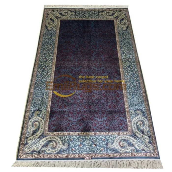 Top Quality Handmade All Silk Persian Carpets Living Room Rug