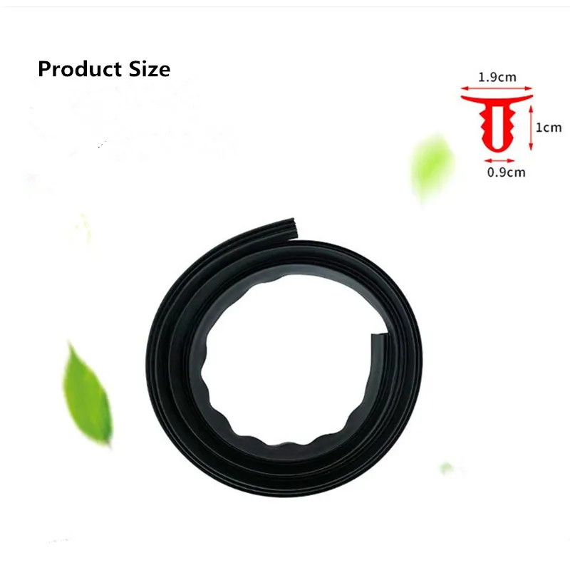 1.6M Car Dashboard Sealing Strip Auto Sound Seal Strip for lada granta kalina vesta priora	largus 2110 niva 2107