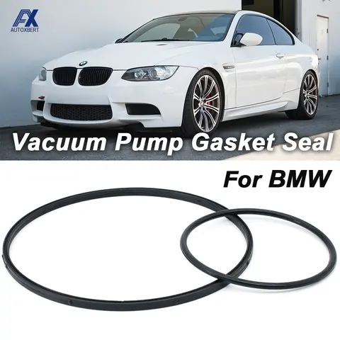 2X 고무 브레이크 진공 펌프 씰 가스켓 키트 BMW V8 E46 E65 E66 E53 E70 E60 E82 E84 E90 E93 745i 545i 645i X1 X5 11668626471
