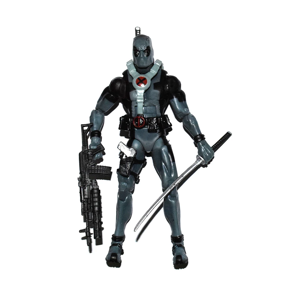 Marvel Legends Deadpool X Force Gray Suit 6