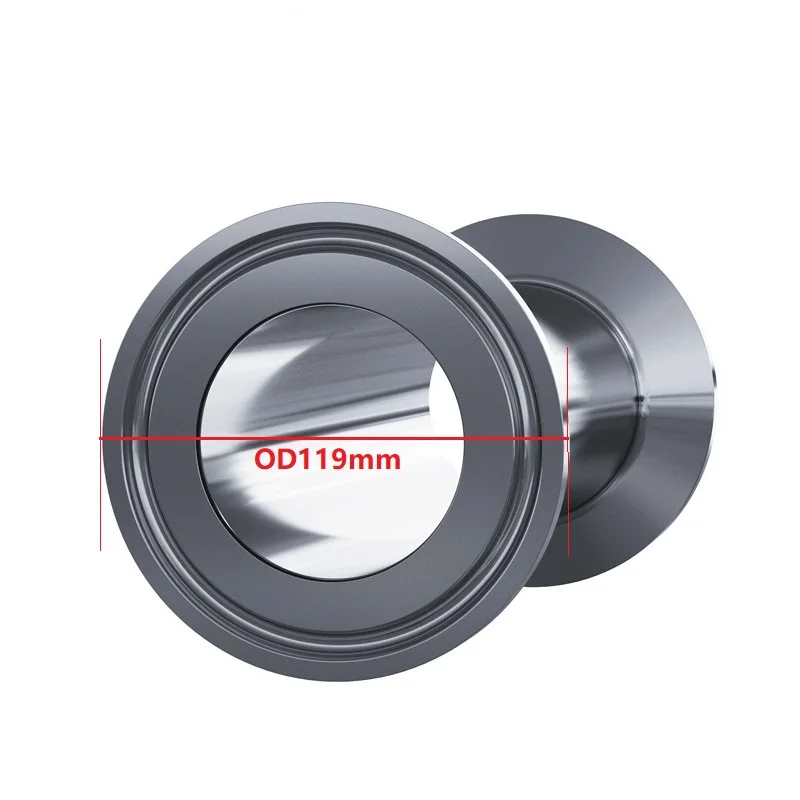 Imagem -03 - Sanitária 304 Tri-braçadeira Tubo Comprimento 20500 mm Ss034 Aço Inoxidável 102 mm Od119 mm