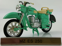 A tlas 1:24 MZ ES 250 Motorcycle boutique alloy car toys for children kids toys Model gift original box