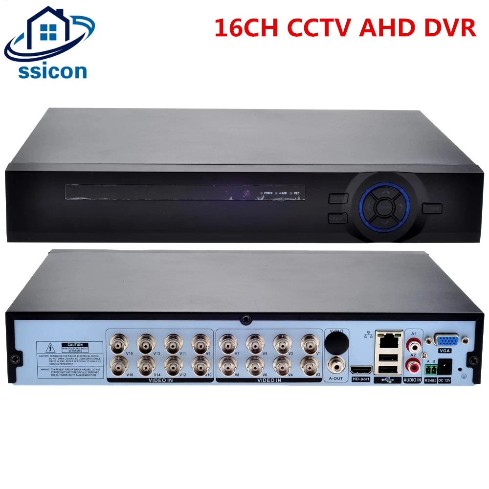 

4CH 8CH 16CH AHD DVR Recorder 1080N 6 IN 1 Security Digital Video Recorder For 2MP AHD/CVI/TVI/CVBS IP Camera