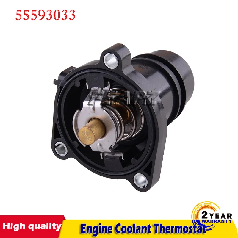 55593033 Engine Coolant Thermostat With Seal For Vauxhall Adam Astra J GTC Corsa E D Corsavan Meriva 2006 2007 2008 2009 2010