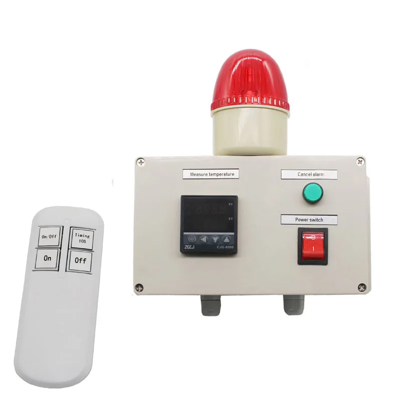 remote control cancel alarm temperature Overrun alarm device high temp. warning device over temperature alarm