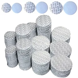 1000Pcs Self-adhesive Foam Pressure Sensitive Seal Cap Lining Tamper Resistant Seal Liner For Cosmetic Jar Bottle Pot 20mm-70mm