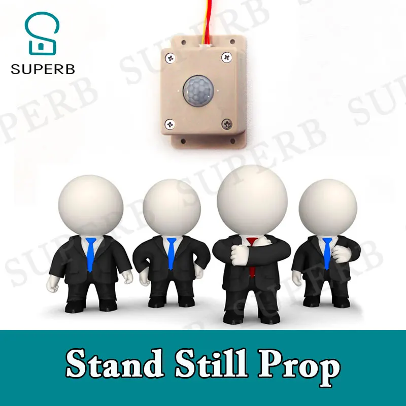 

Superb escape room prop stand still prop players need to stand still for a fixed time to unlock real life game prop 1987