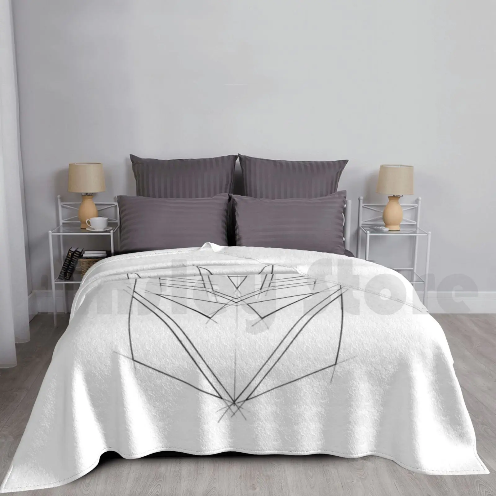 Blanket Decepticon Logo 499 Decepticon Logo 80s Eighties Cartoon