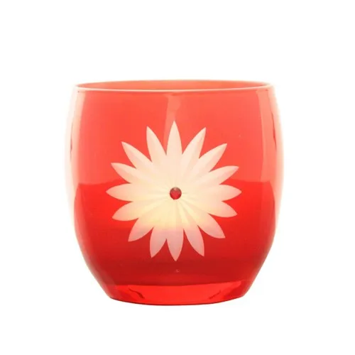 Arte Home Gelbere Red Candle Holder