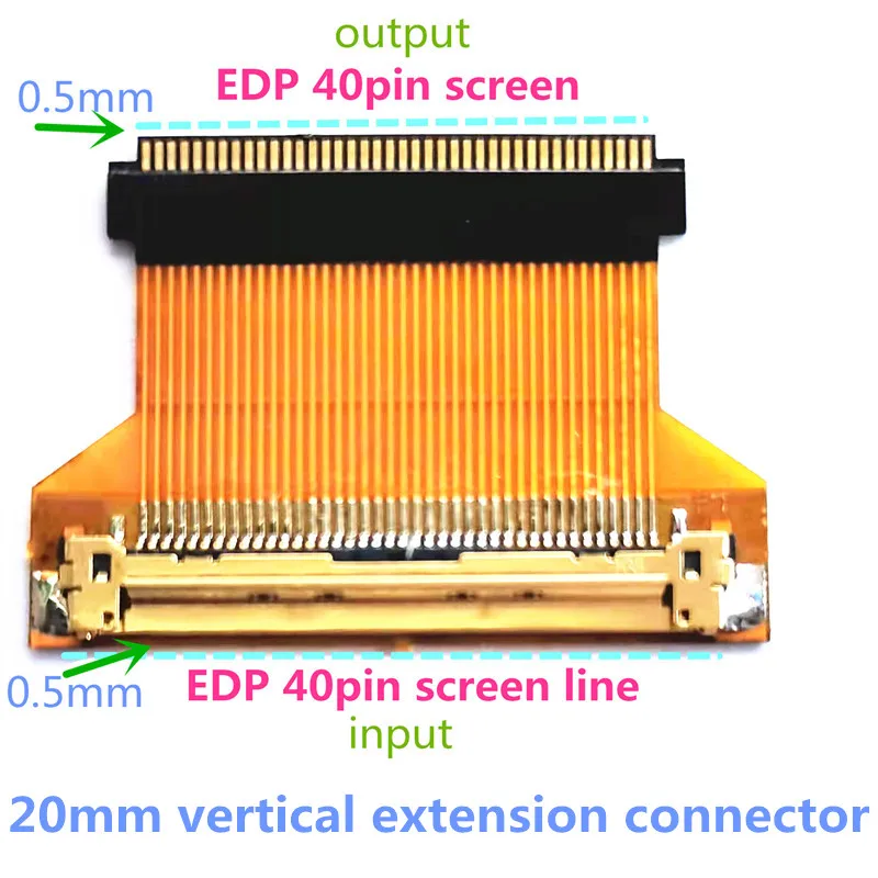 

Новый экран LED EDP 30 контактов от 0,4 мм до 30 контактов 0,5 мм конвертер адаптер вертикальный Удлинительный кабель стандарт