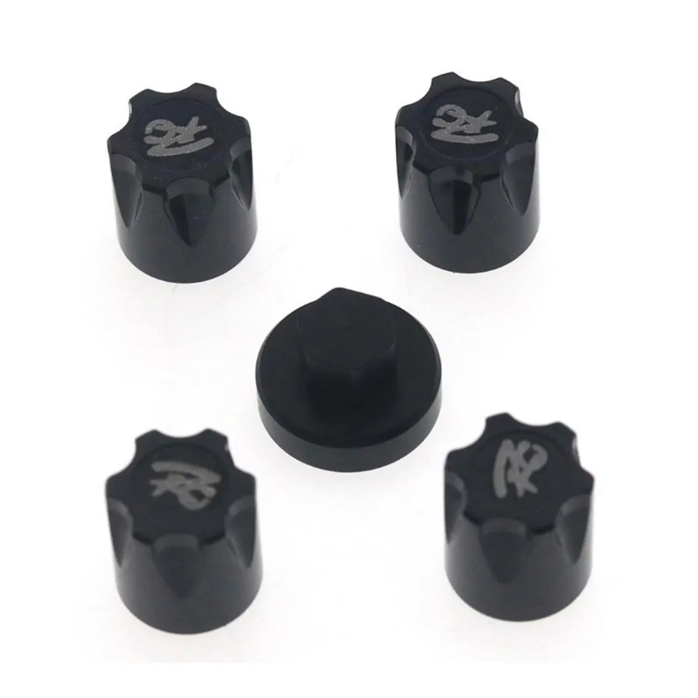 4Pcs Metal RC Car Wheel Rim Center Caps M4 Nut for 1/10 RC Crawler TRX4 Axial SCX10 90046 D90 Tamiya MST 5 Colors Optional