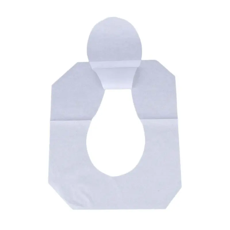 250Pcs Disposable Toilet Seat Covers Portable Flushable Universal Safety Hygienic Protection Wood Pulp Potty Shields Pad