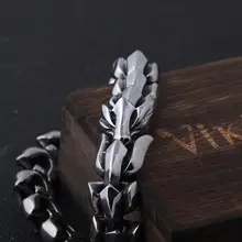 Viking Ouroboros Punk Bracelet for Men #2