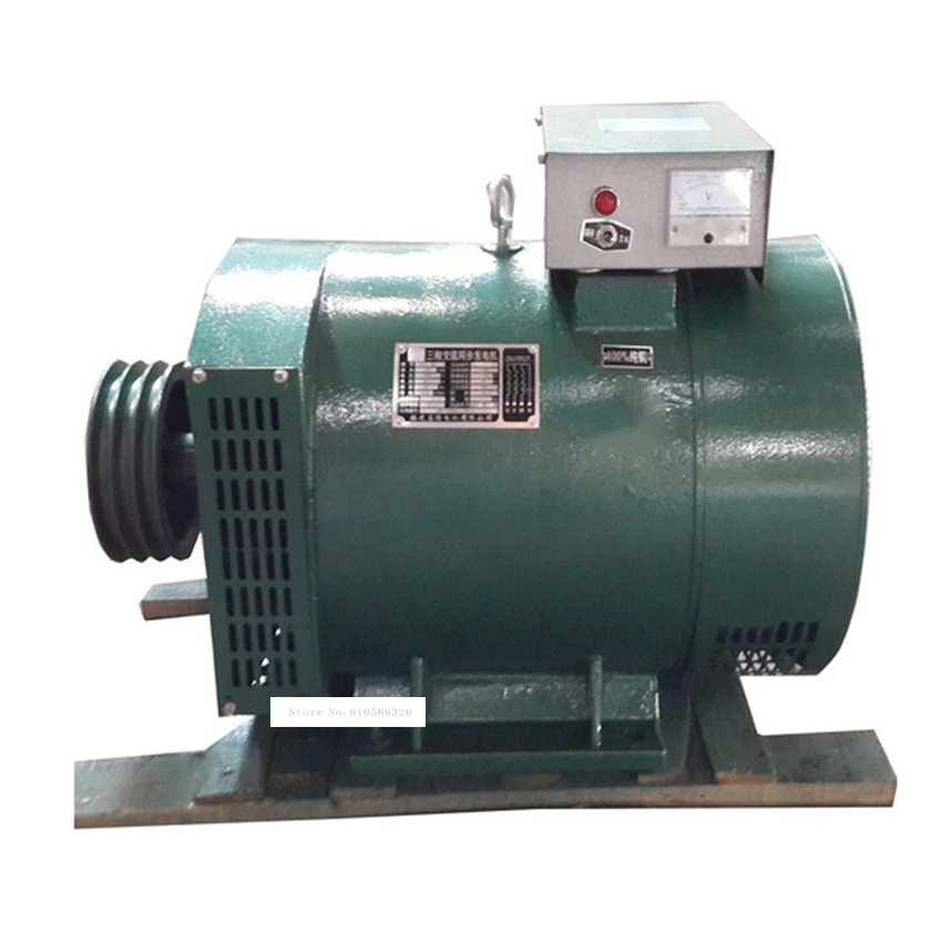 STC 15KW Diesel Generator Full Copper Diesel Alternator Cast Iron Housing Diesel Dynamo Single Phase 220V / Three-Phase380V