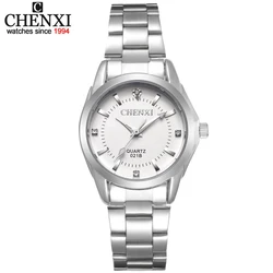 CHENXI Luxury Brand Fashion Watches for Women Rhinestone Quartz Watch Women's Casual Dress Clock Ladies Bracelet Wristwatches