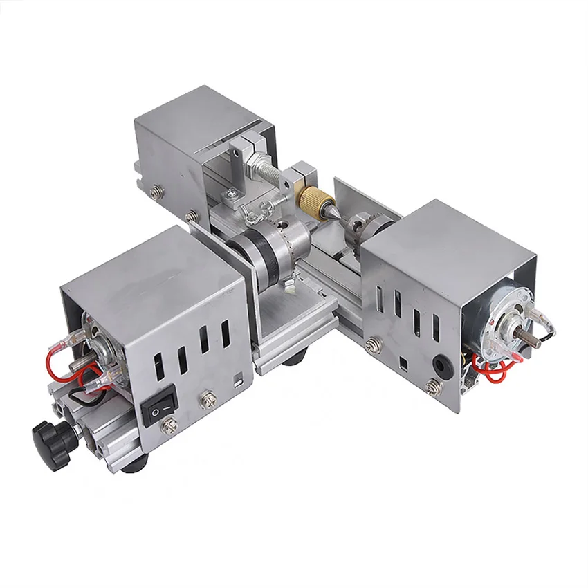 Mini máquina de torno de madeira diy, buda, máquina miniatura de torno de pérola, polimento, contas de polimento, broca de madeira, ferramenta rotativa de 12-24v dc